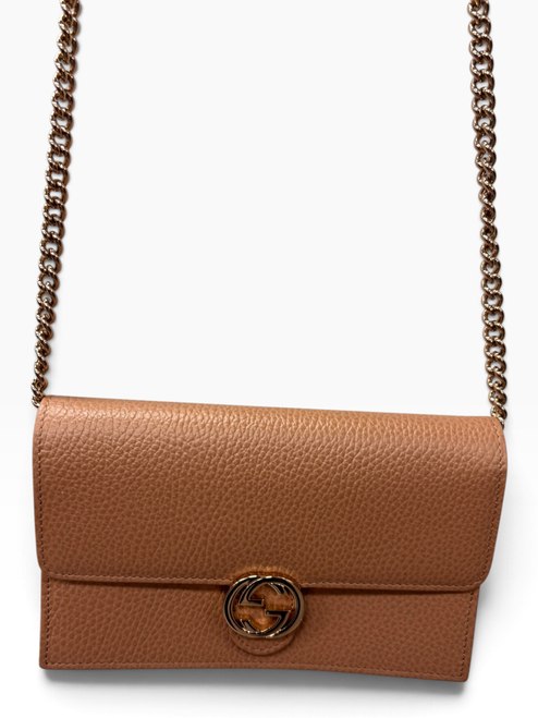 Vist Large View of Product Image Which is Used Gucci Small Leather Handbag