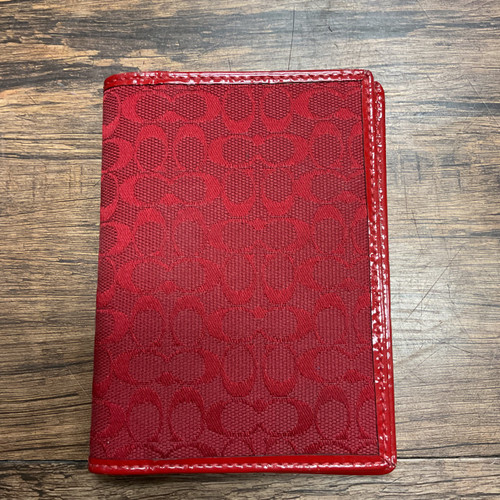Vist Large View of Product Image Which is Used Coach Leather Wallet