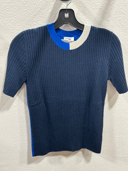 Vist Large View of Product Image Which is Used Akris Short Sleeve Sweater S-4/6