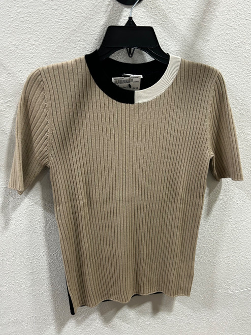 Vist Large View of Product Image Which is Used Akris Short Sleeve Sweater S-4/6