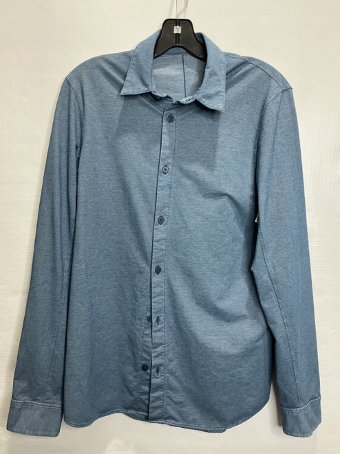 Vist Large View of Product Image Which is Used Lululemon Athletica Mens Long Sleeve Top S/14-14.5