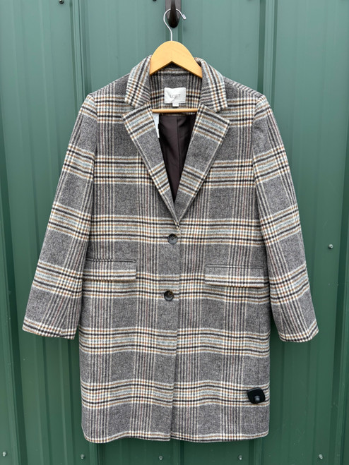 Vist Large View of Product Image Which is Used Loft Long Heavy Coat M-8/10