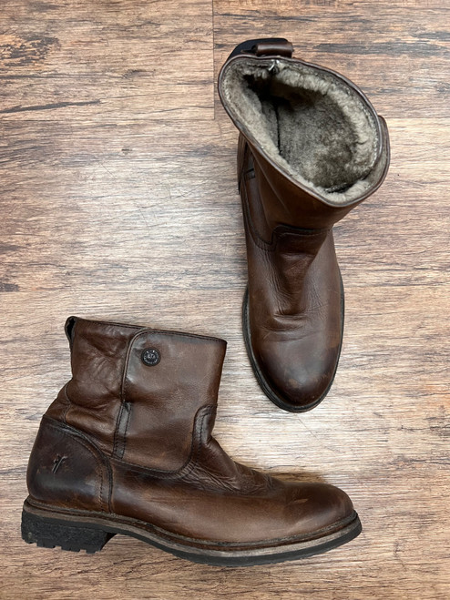 Vist Large View of Product Image Which is Used Frye Ankle Boots 8.5