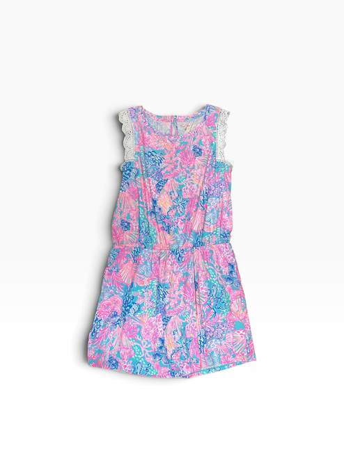 Vist Large View of Product Image Which is Used Lilly Pulitzer Romper XL-16