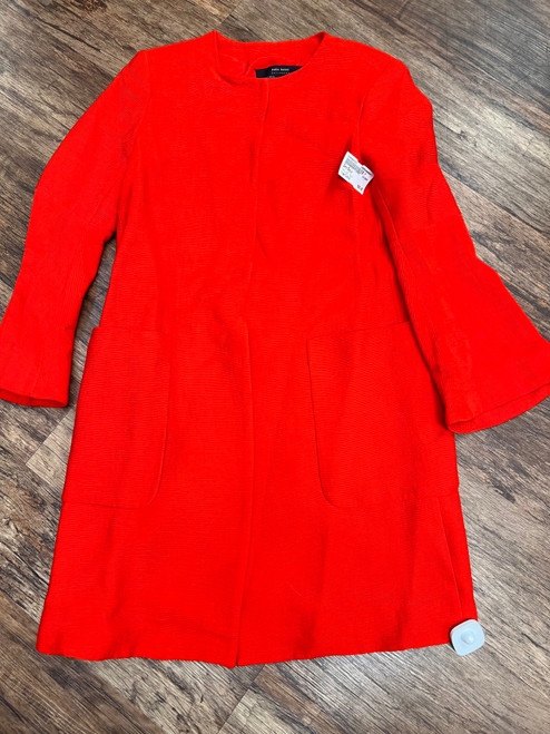 Vist Large View of Product Image Which is Used Zara Basic Long Light Jacket S-4/6
