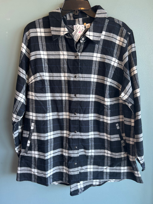 Vist Large View of Product Image Which is Used Joan Rivers Long Sleeve Top 1X-18