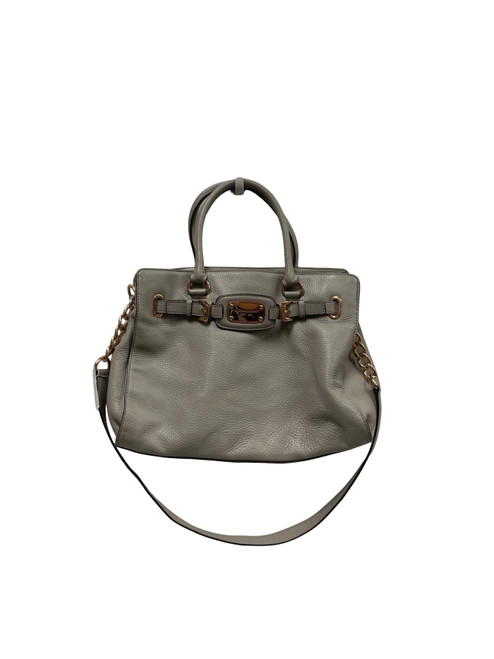 Vist Large View of Product Image Which is Used Michael Michael Kors Large Leather Handbag