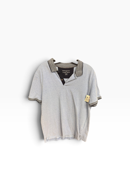 Vist Large View of Product Image Which is Used Banana Republic Mens Short Sleeve Top L/16-16.5
