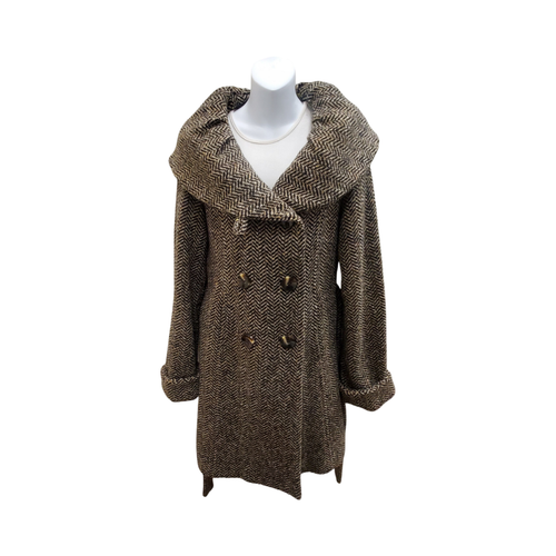 Vist Large View of Product Image Which is Used Ellen Tracy Long Heavy Coat M-8/10