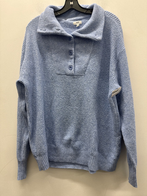 Vist Large View of Product Image Which is Used Blue Aerie Lightweight Sweater S-4/6