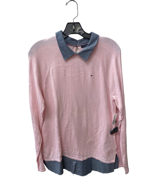 Vist Large View of Product Image Which is Used Tommy Hilfiger Lightweight Sweater M-8/10