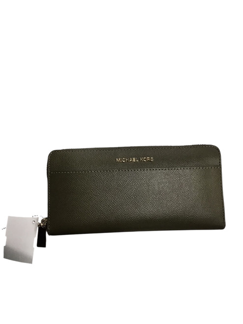 Vist Large View of Product Image Which is Used Michael Michael Kors Leather Wallet
