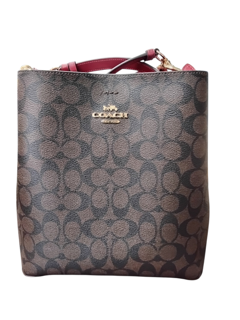 Vist Large View of Product Image Which is Used Coach Large Leather Handbag