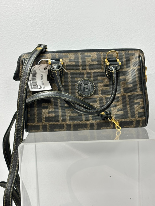 Vist Large View of Product Image Which is Used Fendi Small Leather Handbag