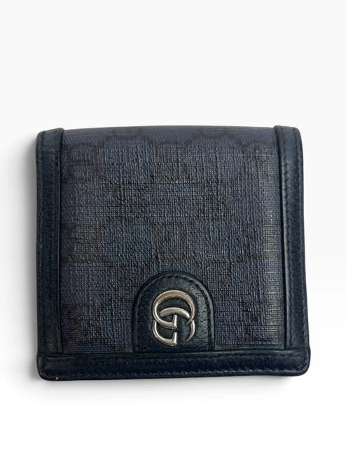 Vist Large View of Product Image Which is Used Gucci Mens Leather Wallet