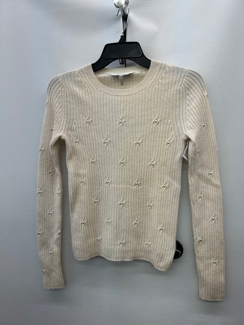 Vist Large View of Product Image Which is Used White + Warren Heavyweight Sweater S-4/6