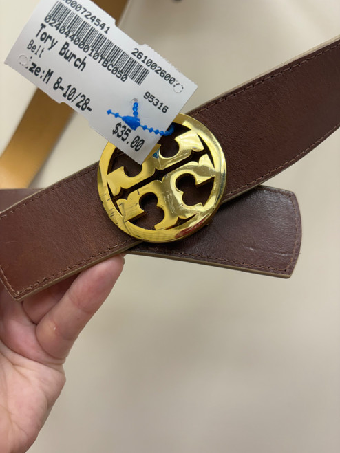 Vist Large View of Product Image Which is Used Tory Burch Belt M 8-10/28-30