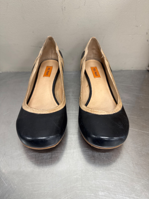 Vist Large View of Product Image Which is Used Black/Tan Miz Mooz Low Heels 8