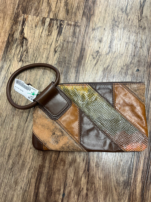 Vist Large View of Product Image Which is Used HOBO Leather Wristlet