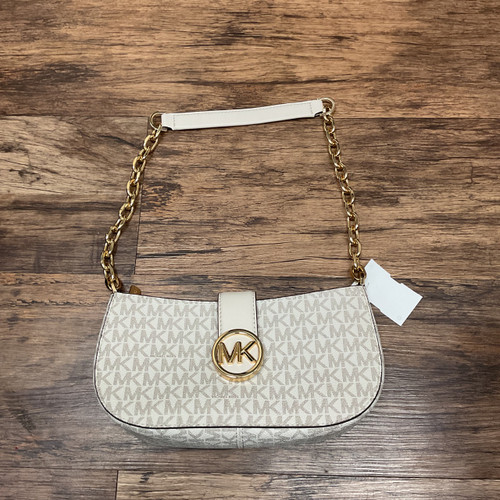 Vist Large View of Product Image Which is Used Michael Michael Kors Small Leather Handbag
