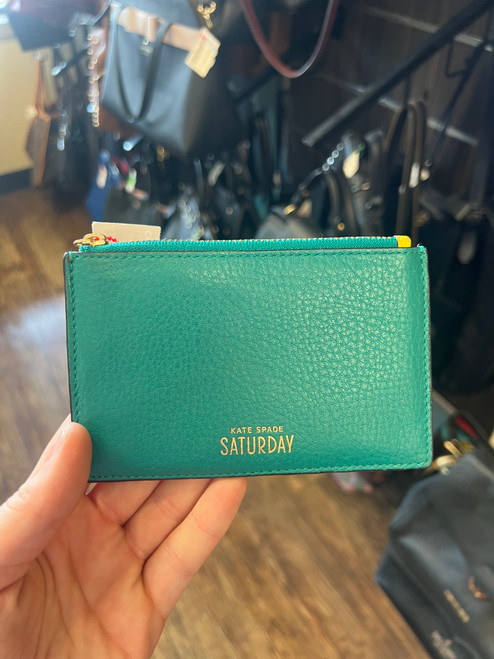 Vist Large View of Product Image Which is Used Kate Spade Leather Wallet