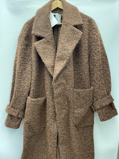 Vist Large View of Product Image Which is Used Topshop Long Heavy Coat M-8/10