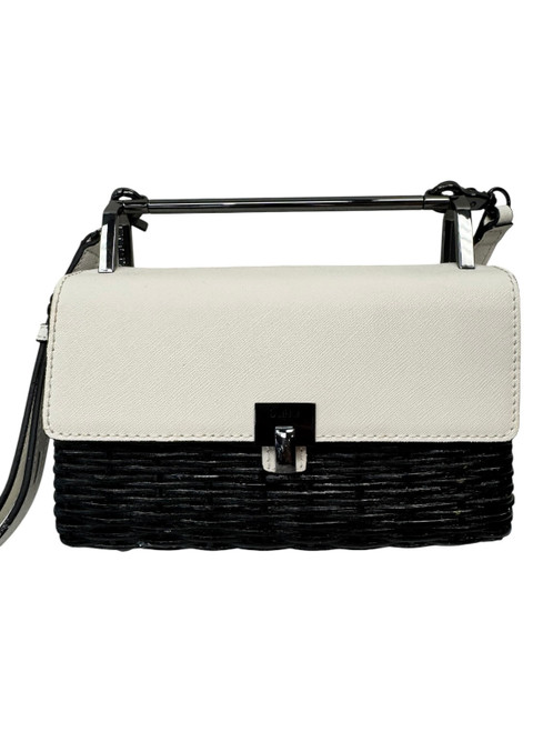 Vist Large View of Product Image Which is Used Botkier Lennox wicker handbag 