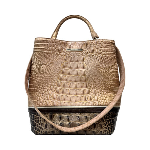 Vist Large View of Product Image Which is Used Brahmin Amelia bucket bag 