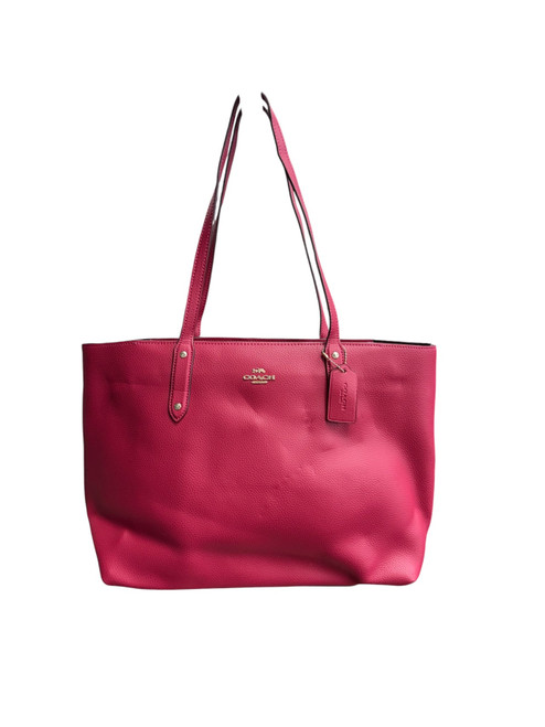 Vist Large View of Product Image Which is Used Coach Xlarge Leather Handbag