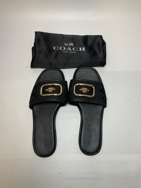 Vist Large View of Product Image Which is Used Coach Sandals 9