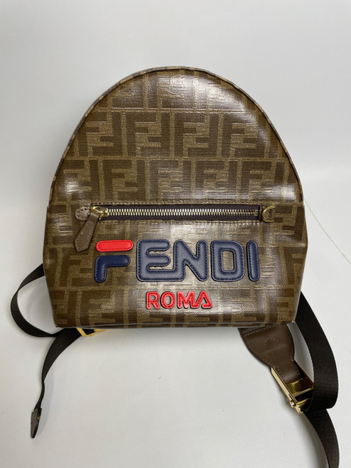 Vist Large View of Product Image Which is Used Fendi Large Leather Handbag