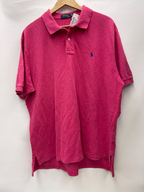 Vist Large View of Product Image Which is Used Polo Ralph Lauren Mens Short Sleeve Top 2X/18-18.5
