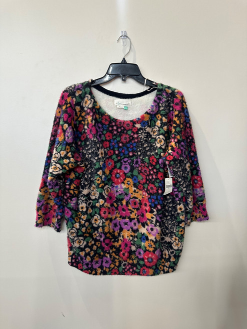 Vist Large View of Product Image Which is Used Anthropologie Short Sleeve Sweater 1X-18