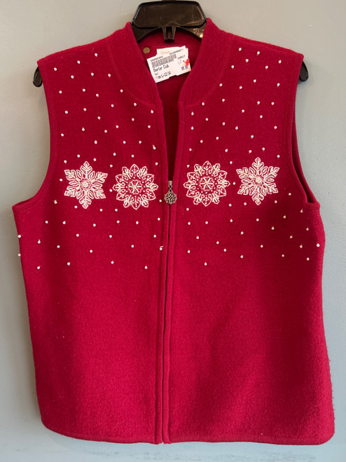 Vist Large View of Product Image Which is Used Charter Club Vest L-12/14