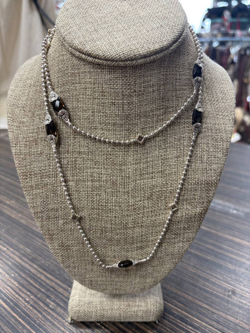 Vist Large View of Product Image Which is Used Lagos Smoky Quartz Necklace