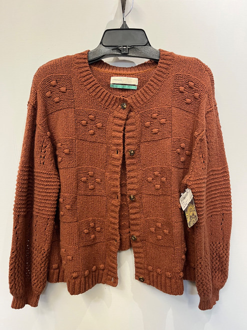 Vist Large View of Product Image Which is Used Pilcro Cardigan 1X-18
