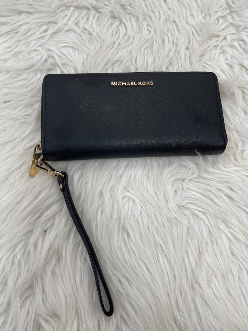 Vist Large View of Product Image Which is Used Michael Michael Kors Leather Wallet