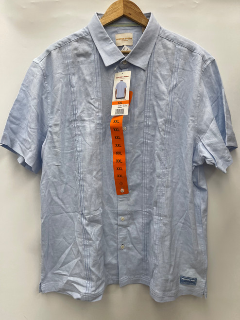 Vist Large View of Product Image Which is Used Unbranded Mens Short Sleeve Top 2X/18-18.5