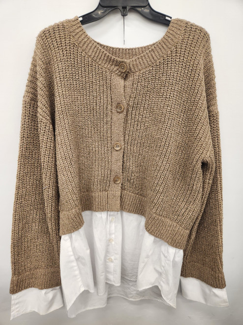 Vist Large View of Product Image Which is Used Anthropologie Heavyweight Sweater XL-16