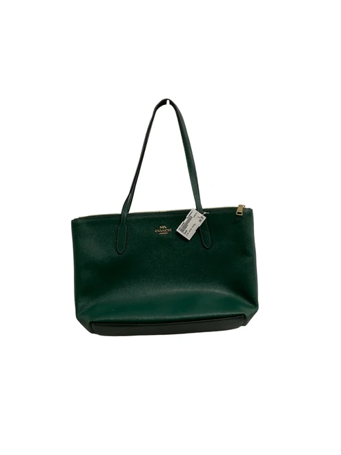 Vist Large View of Product Image Which is Used Coach Large Leather Handbag