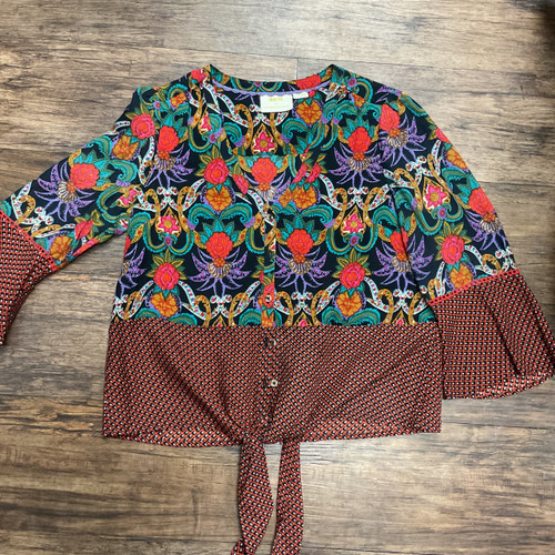 Vist Large View of Product Image Which is Used Maeve Long Sleeve Top L-12/14