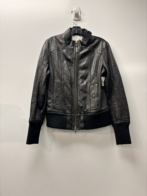 Vist Large View of Product Image Which is Used Mackage Leather Jacket L-12/14