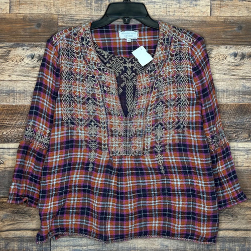 Vist Large View of Product Image Which is Used Johnny Was Long Sleeve Top S-4/6