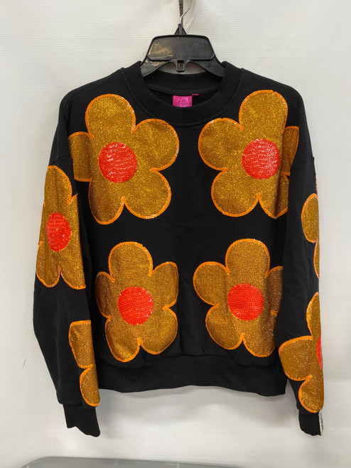 Vist Large View of Product Image Which is Queen of Sparkle Used Unbranded Sweatshirt XS-0/2