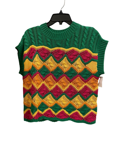 Vist Large View of Product Image Which is Used THML Short Sleeve Sweater M-8/10