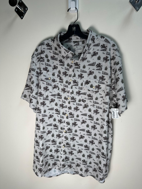 Vist Large View of Product Image Which is Used Unbranded Mens Short Sleeve Top XL/17-17.5