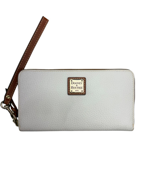 Vist Large View of Product Image Which is Used Dooney & Bourke Leather Wristlet
