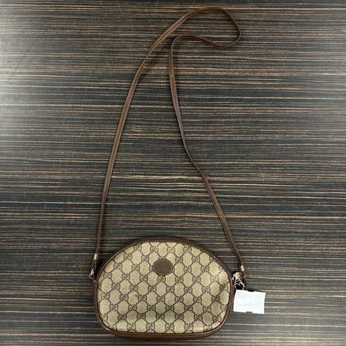 Vist Large View of Product Image Which is Used AS IS Gucci Small Leather Handbag