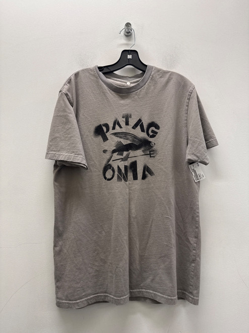Vist Large View of Product Image Which is Used Grey Patagonia Mens T-Shirt L