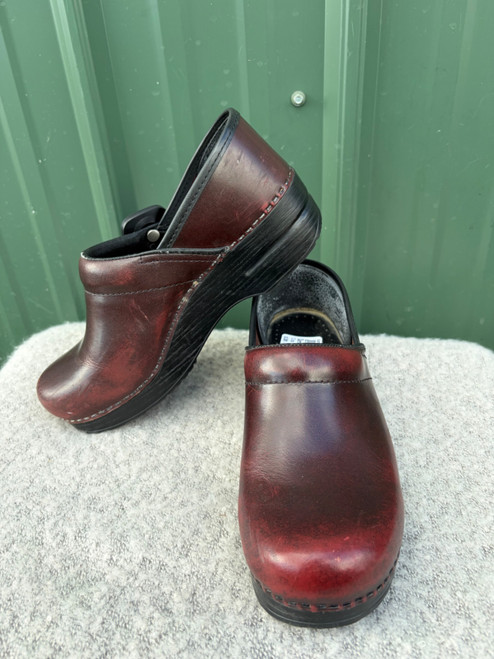Vist Large View of Product Image Which is Used Dansko Clogs 7.5